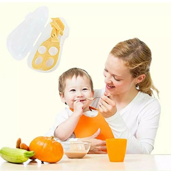 🌸 Baby Food Scissor Cutter, Multifunction Masher - Picture 7 of 7